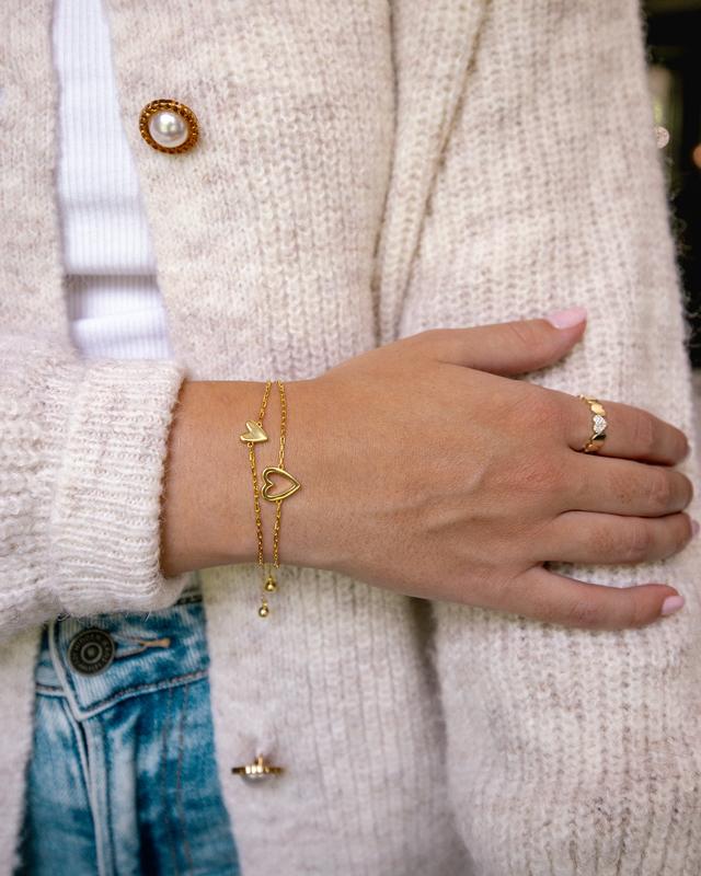 Matching Hearts mother-daughter bracelets – view 9